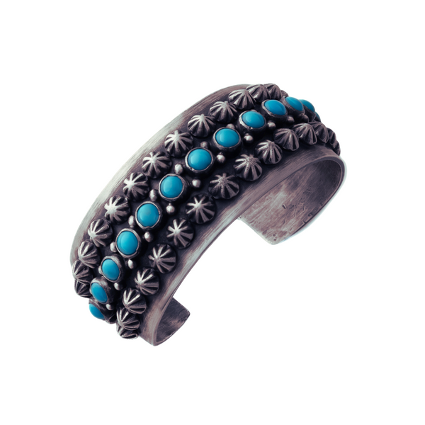 Sleeping Beauty Turquoise Cuff Bracelet