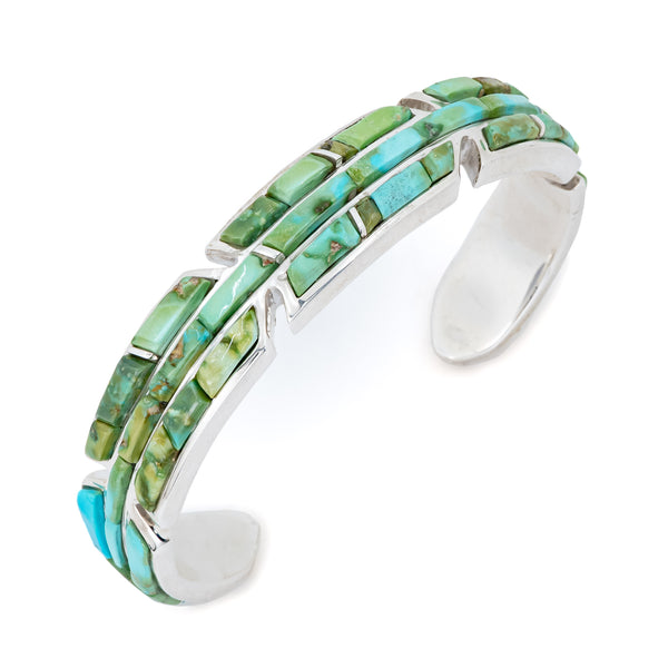 Turquoise on sale inlay bracelet