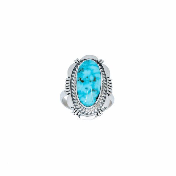 Kingman Waterweb Turquoise Ring