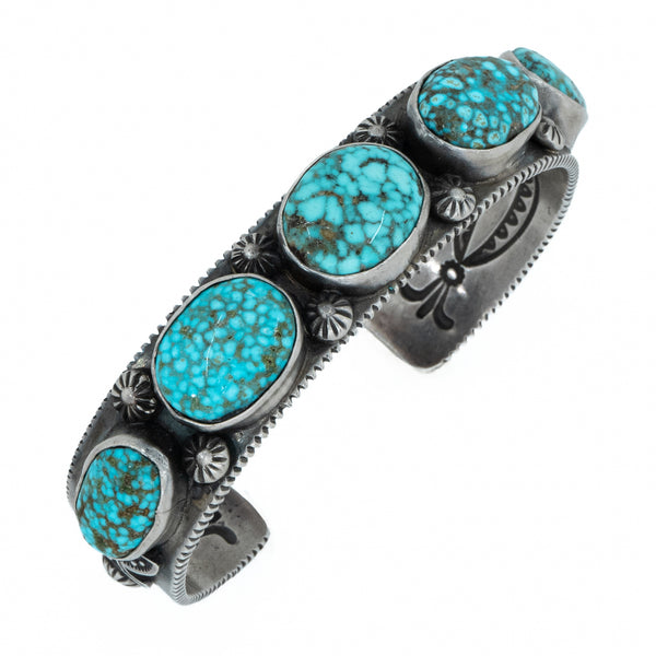 Kingman Turquoise Mountain Cuff Bracelet